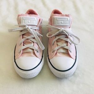Pastel Pink Converse Madison Low Tops Kids 3